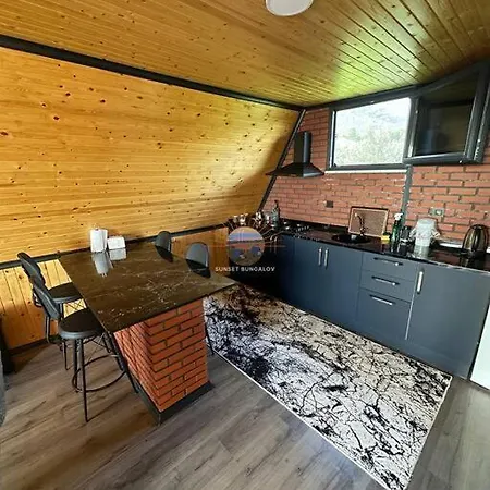 4 Kisilik Mustakil Havuzlu, Sunset Bungalov 1 Muğla